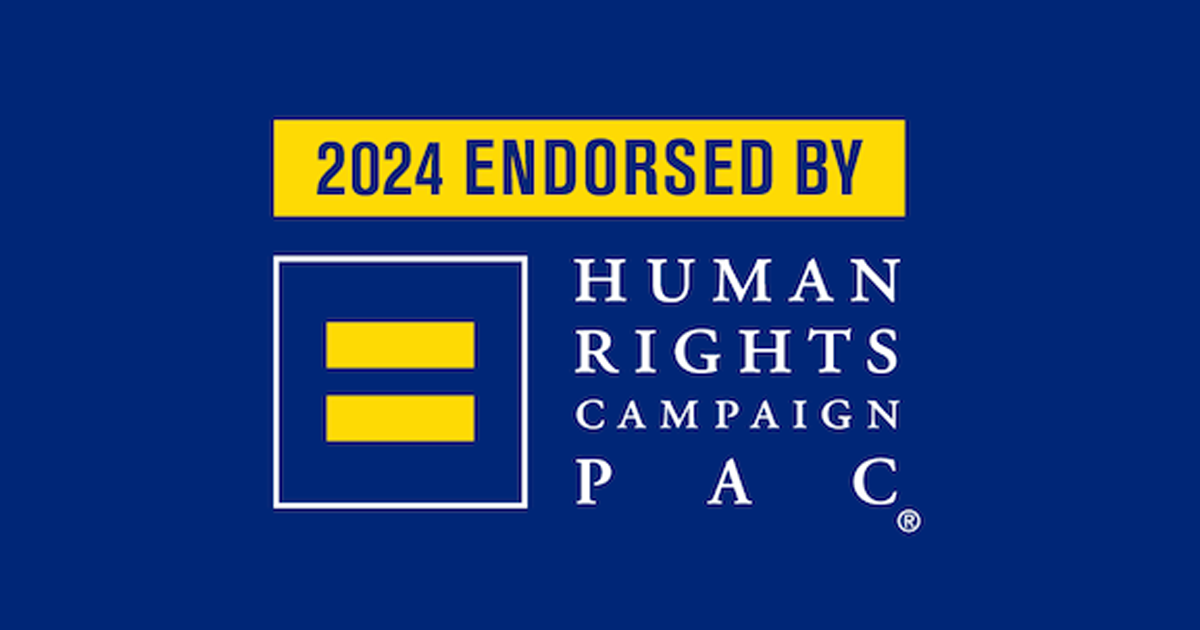 🏳️‍🌈 HRC endorsed!