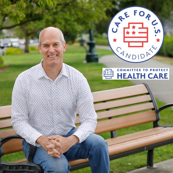 Rick Larsen earned the endorsement of the Committee to Protect Health Care